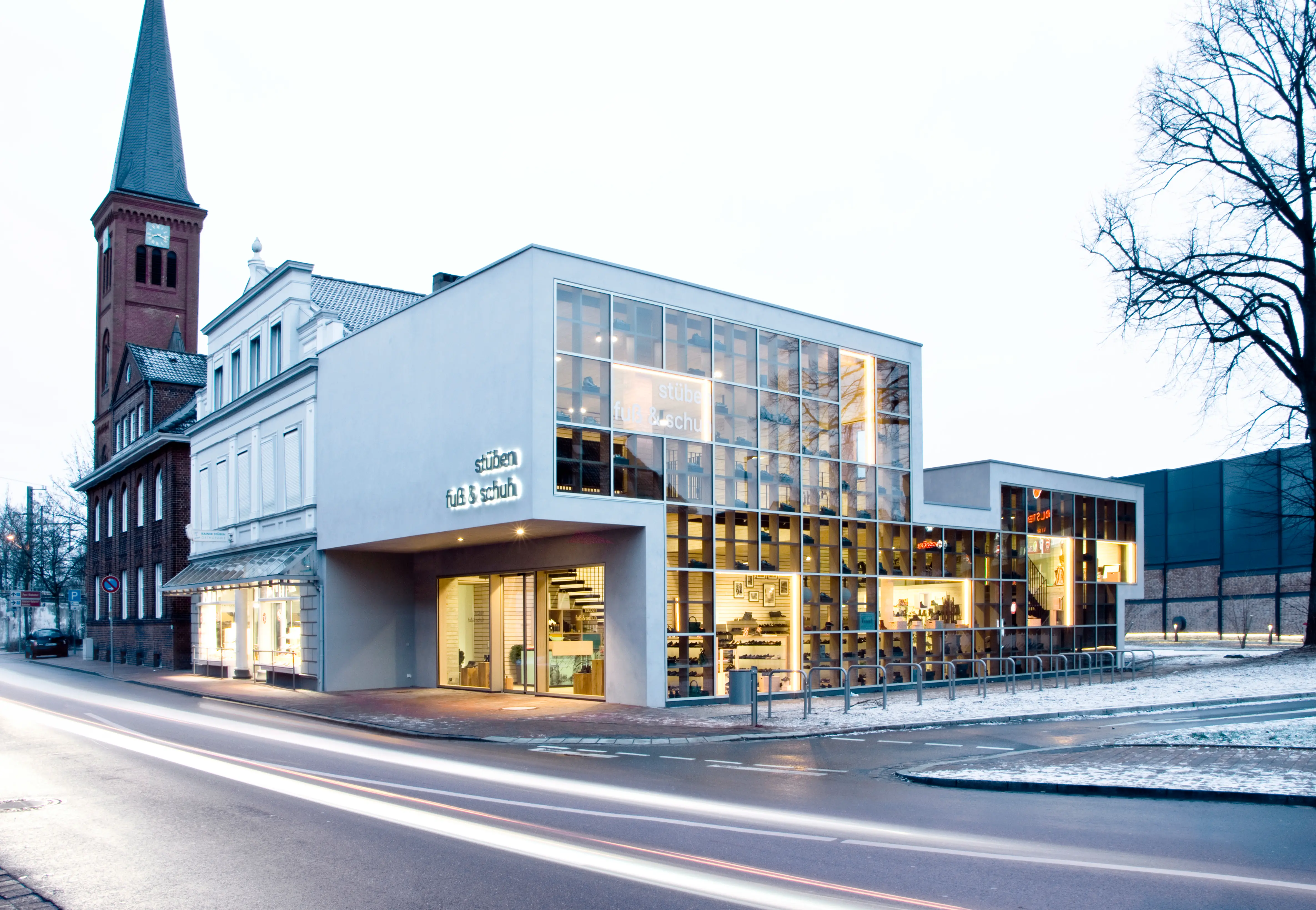 Fassade Stüben Detailansicht