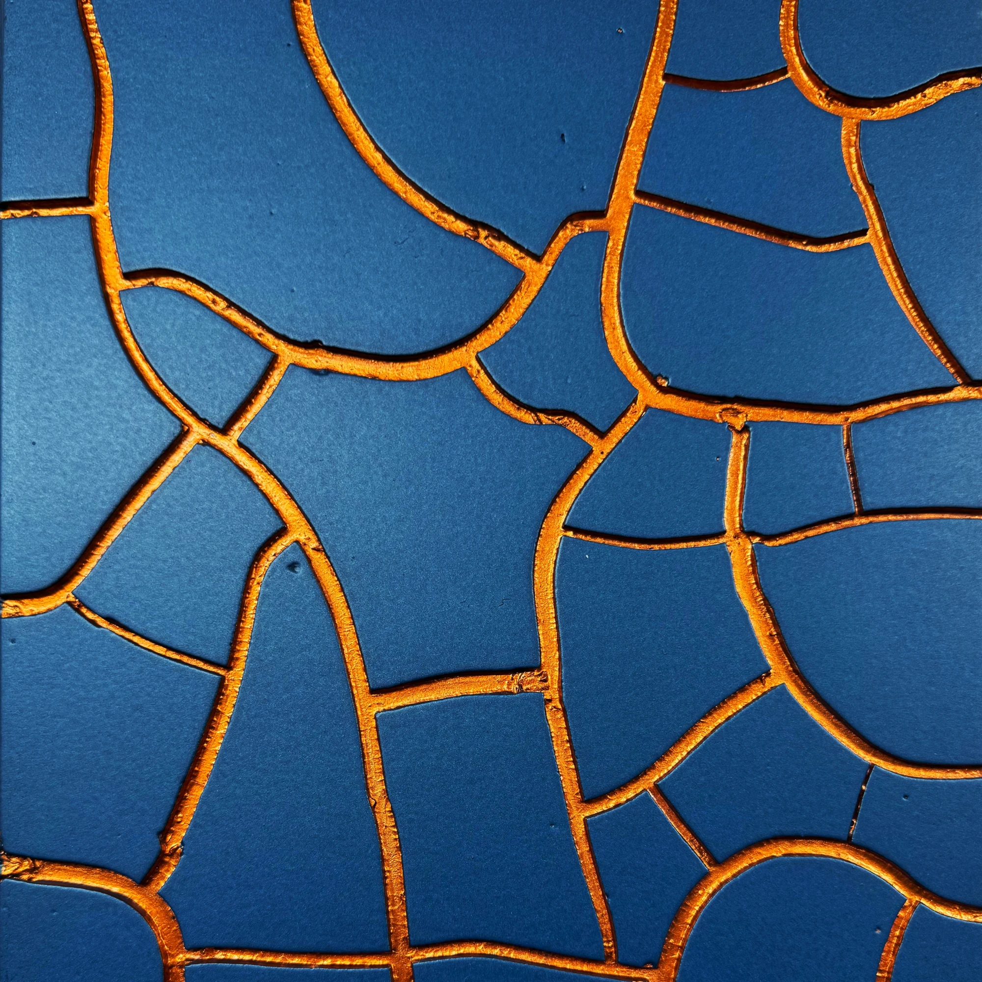 Blue-Gold Panel