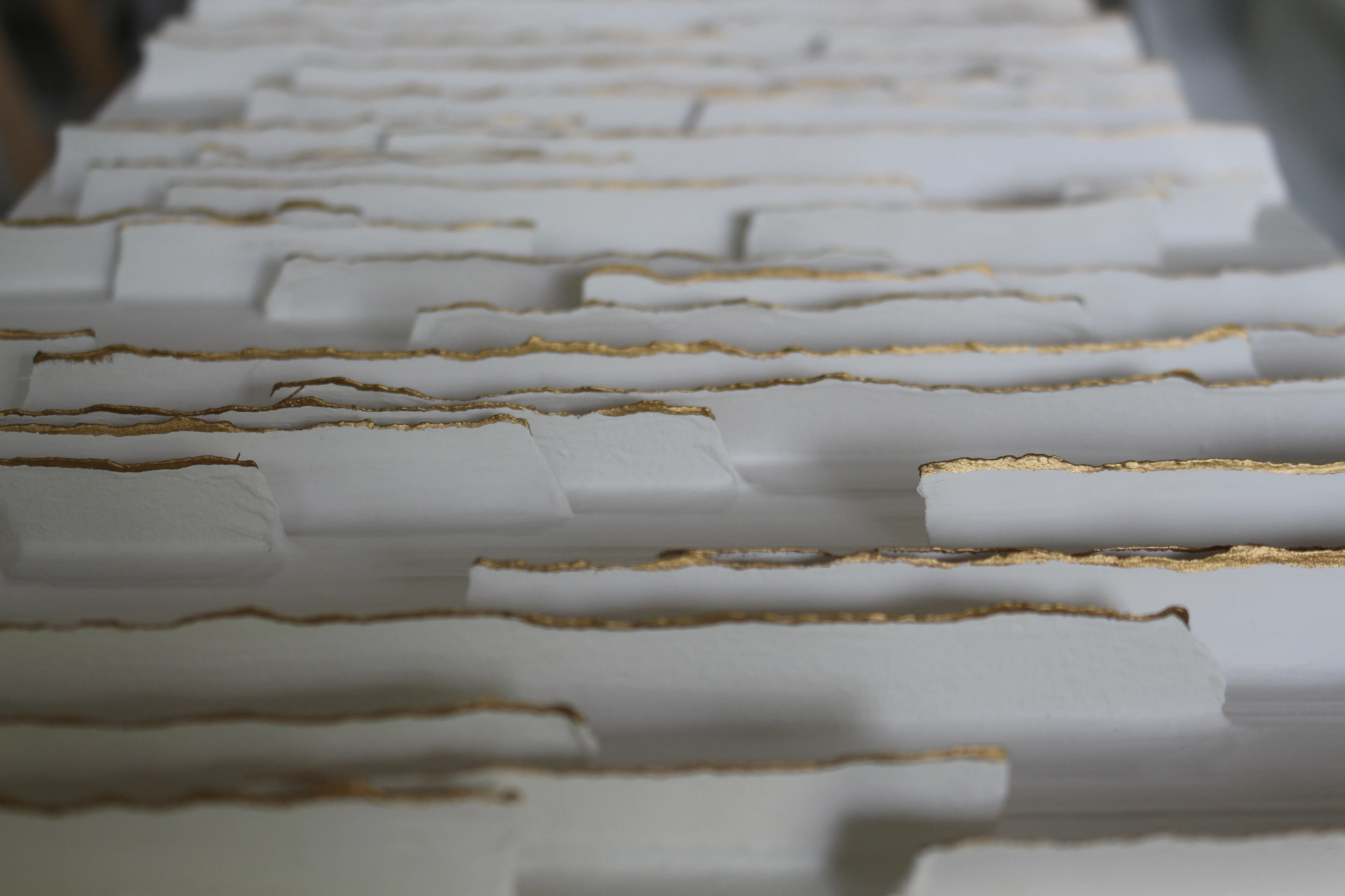 Relief Schichten Nahaufnahme